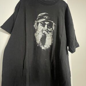 Uncle Si Duck Dynasty Black Graphic T-Shirt